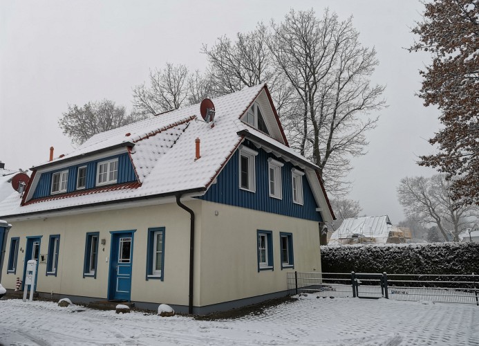 Der Muschelsucher im Winter